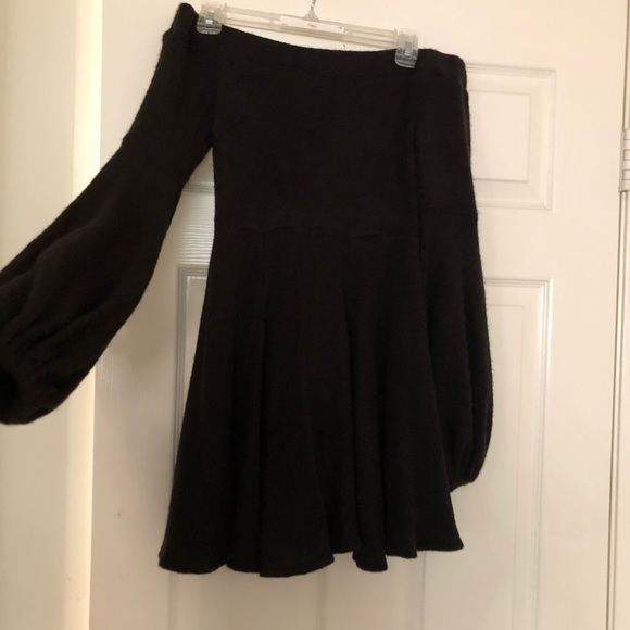 REPOSH! Brown Fleece Dress - Picture 2 of 4